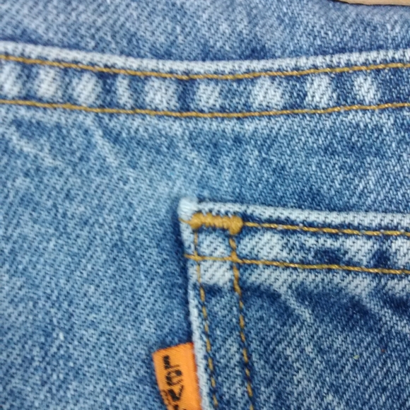 44/30 ORANGE TAB LEVI'S MENS VINTAGE STRAIGHT LEG - Picture 3 of 11